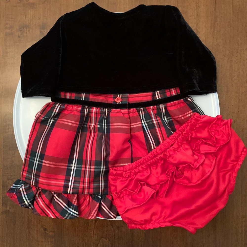 Infant 3 Piece Dress Ensemble - Picture 4 of 5